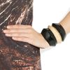 Etro Ridged Twotone Cuff in Black - Lyst