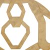 Etro Hammered Brass Clip Earrings in Gold - Lyst