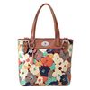 Fossil Vintage Keyper Coated Canvas Shopper in Multicolor (floral) - Lyst