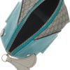 Gucci Moby Dick Leather and Canvas Coin Purse in Blue (turquoise) - Lyst