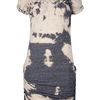 Isabel Marant Tie Dye Dress in Gray (cream) - Lyst