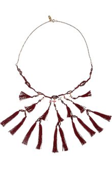 Isabel Marant Cy Amp You Tasseled Necklace - Lyst