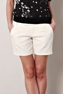 J Brand Lena Twill Tailored Shorts - Lyst