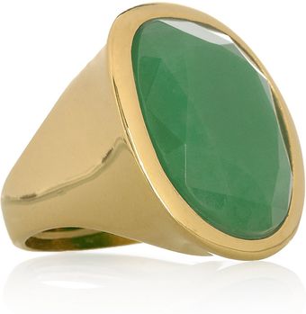 22karat Goldplated Resin Ring 
