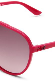 Marc By Marc Jacobs Mmj 288s Aviator Sunglasses - Lyst