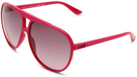 Marc By Marc Jacobs Mmj 288s Aviator Sunglasses in Pink (fuschia frame/grey gradient lens) - Lyst