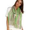 Missoni Clandestine Stripe Zigzag Scarf in Gray (n) - Lyst