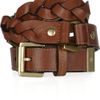 Mulberry Braided Leather Belt in Brown (oak) - Lyst