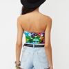 Nasty Gal Hillary Bustier Tie Dye in Blue (denim) - Lyst