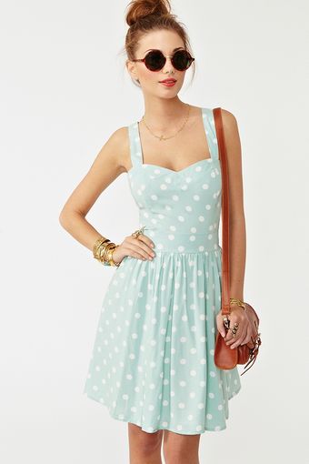 Nasty Gal Peppermint Pattie Dress - Lyst