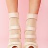 Nasty Gal Expo Platform Boot in Beige (nude) - Lyst