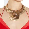Oscar De La Renta 22karat Goldplated Collar Necklace in Gold - Lyst