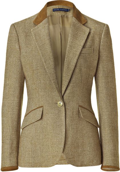 polo ralph lauren tweed jacket