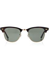 Ray-Ban Clubmaster Halfframe Acetate Sunglasses