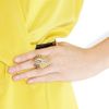 Roberto Cavalli Goldplated Swarovski Crystal Wing Ring in Gold - Lyst