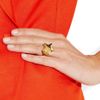 Stella Mccartney Polished Goldtone Star Ring in Gold - Lyst