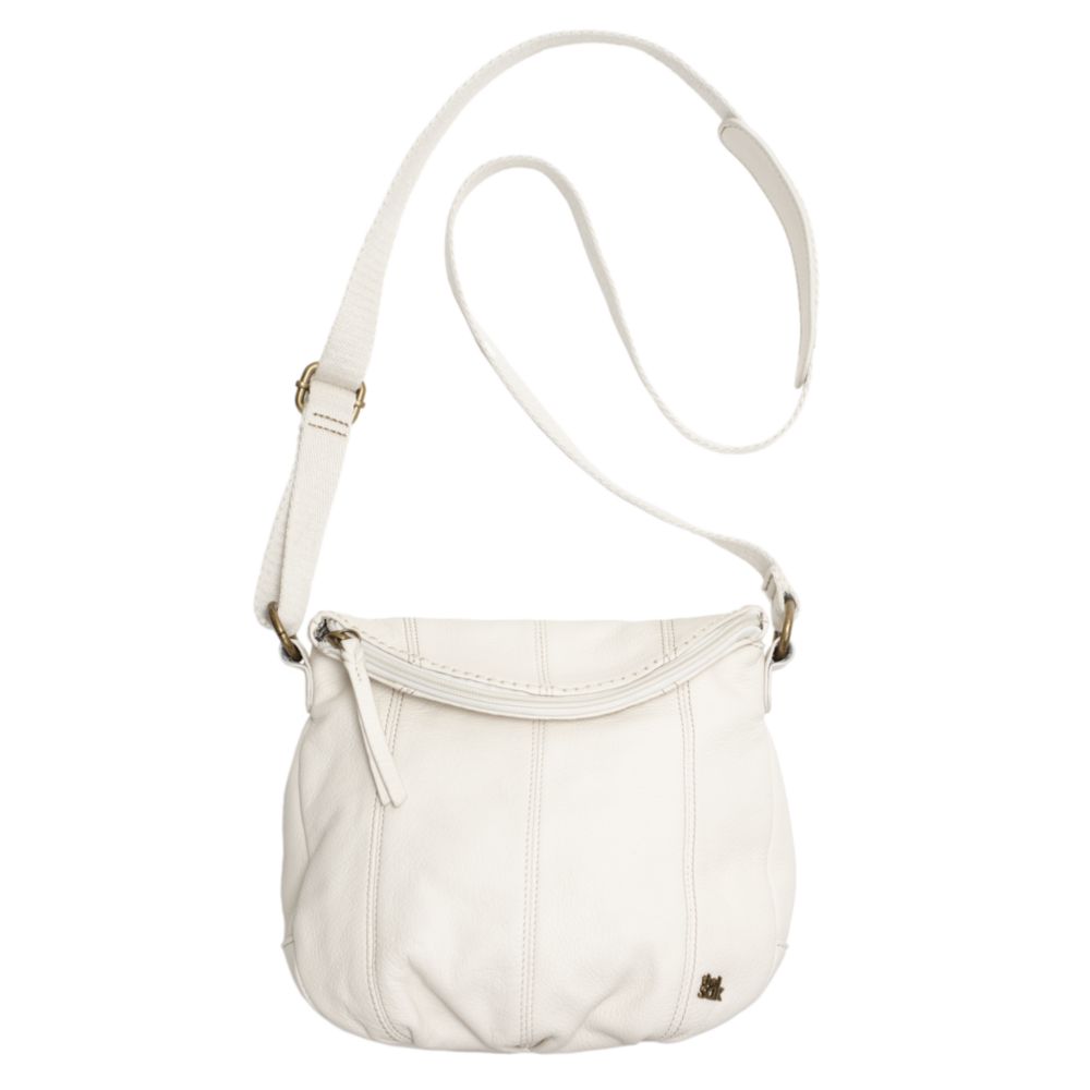 The Sak Deena Flap Crossbody Bag in White (linen) Lyst