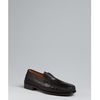 Tod's Black Leather Fondo Loafers in Black for Men - Lyst