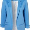 Topshop Ponte Boyfriend Blazer in Blue - Lyst