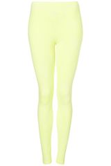 Topshop Washed Fluro Leggings