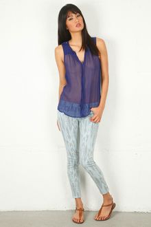 Twelfth Street by Cynthia Vincent Sleeveless Blouse in 2 Colors - Lyst