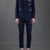 Vivienne Westwood Single Breasted Jacket in Blue for Men - Lyst