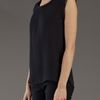 3.1 Phillip Lim Muscle Tshirt in Black - Lyst