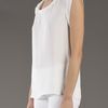 3.1 Phillip Lim Muscle Tshirt in White - Lyst