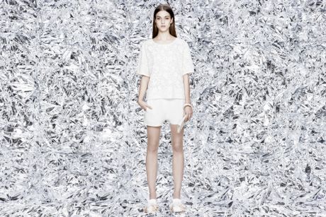 Acne Wonder Lace in White - Lyst
