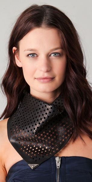 Alexander Wang Neck Bandana in Black - Lyst