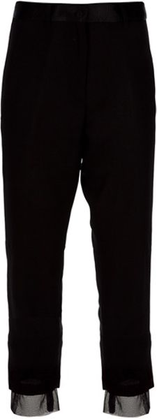  Ann Demeulemeester 121 293 099 Black Leather 
