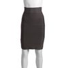 Bcbgmaxazria Grey Banded Stretch Skirt in Gray (grey) - Lyst
