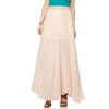 Bcbgmaxazria Estel Pleated Maxi Skirt in Pink - Lyst