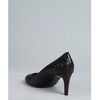 Bottega Veneta Black Intrecciato Leather Pointed Toe Pumps in Black - Lyst
