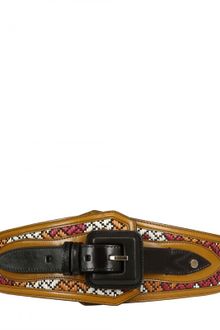 Burberry Prorsum High Waisted Leather Belt - Lyst