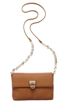 Calvin Klein Monterey Pebble Leather Crossbody - Lyst