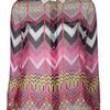 Carven Aztec Print Blouse in Multicolor (multi) - Lyst