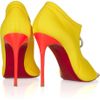 Christian Louboutin Snorkeling 100 Neoprene and Leather Ankle Boots in Yellow - Lyst