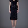 Dolce & Gabbana Crochet Dress in Black - Lyst