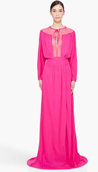  Fuchsia Statement Dress 