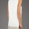 Giambattista Valli Sleeveless Shift Dress in White - Lyst