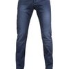Good Mood Drill Stretch Denim Slim Trousers in Blue for Men - Lyst