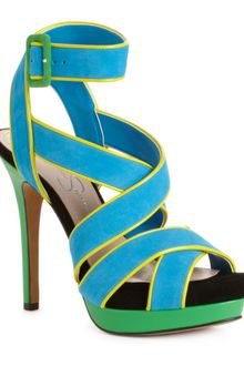 Jessica Simpson Evangela Platform Sandals - Lyst