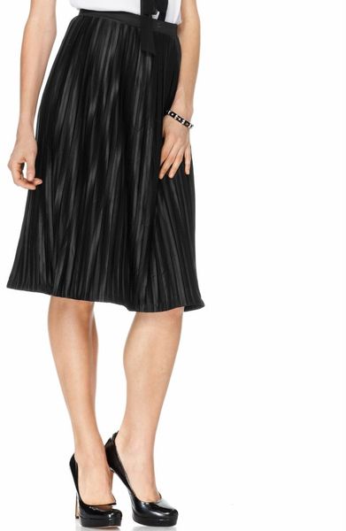 Jones New York Pleated Aline in Black - Lyst