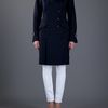 Junya Watanabe Fitted Trench Coat in Blue - Lyst