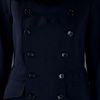 Junya Watanabe Fitted Trench Coat in Blue - Lyst