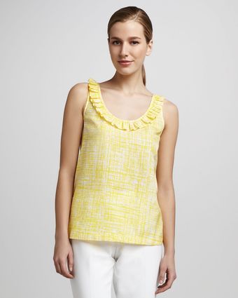  Maddie Sleeveless Print Top 