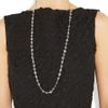 Kenneth Jay Lane RhodiumPlated Cubic Zirconia Necklace in White (multi) - Lyst