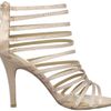 Pour La Victoire Pour La Victoire Womens Briller Strappy Sandal in Gold (nude) - Lyst