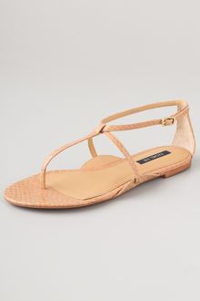 Rachel Zoe Gwen Flat Sandals - Lyst
